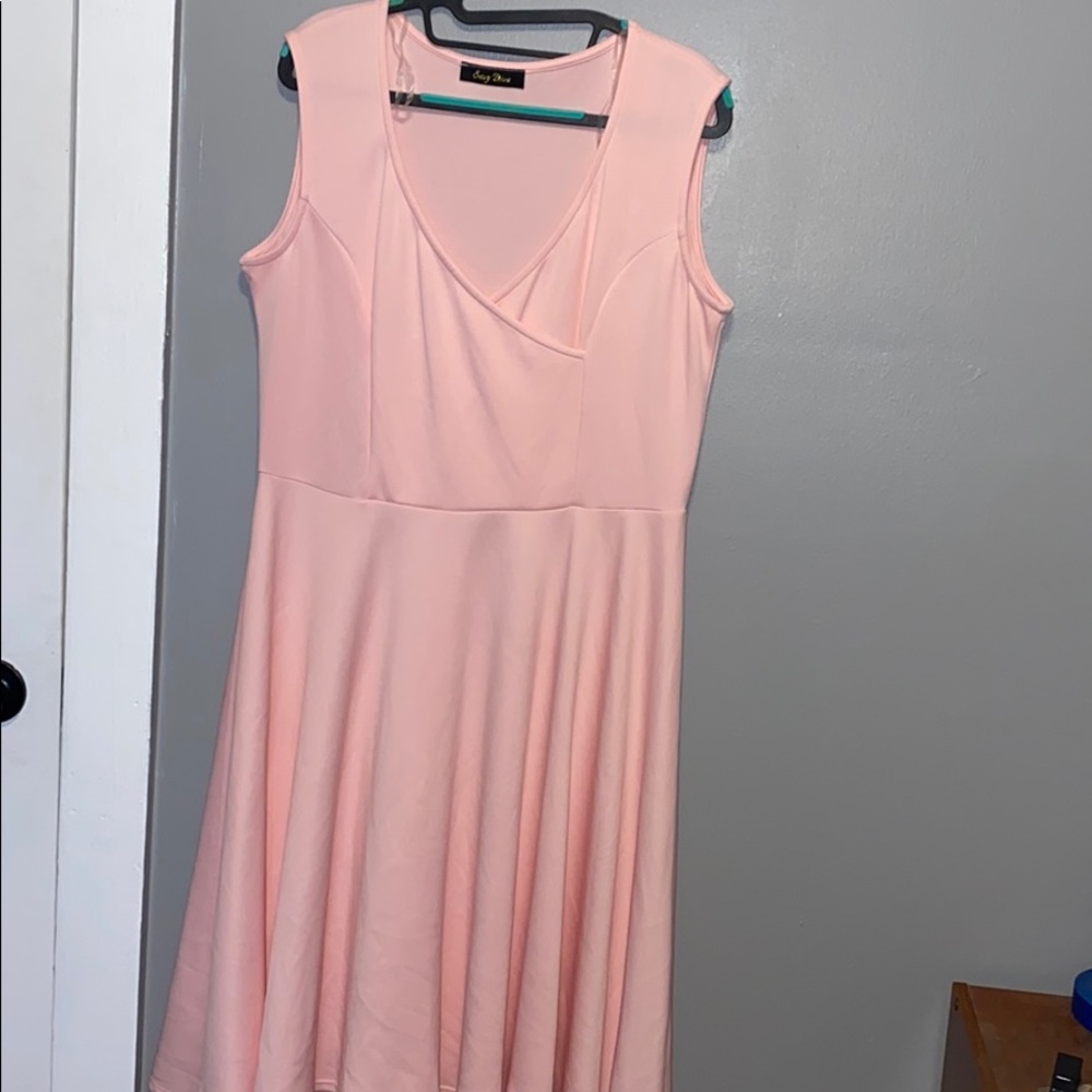 Light pink dress